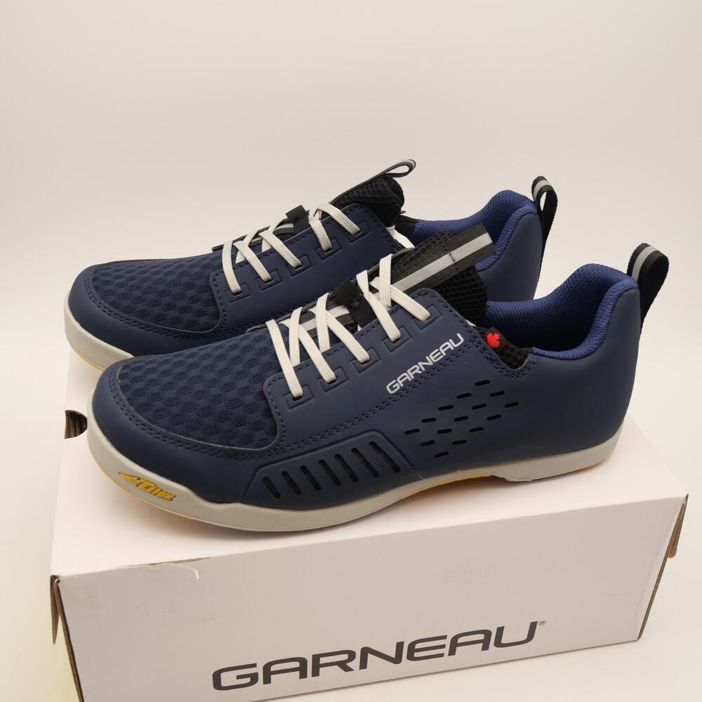 NEW Louis Garneau Women's 7 Deville Cycling Shoes Dark Night Navy Blue - Picture 2 of 9